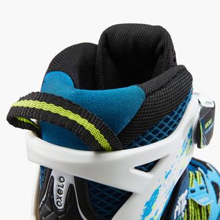 Patines Línea Niños Oxelo Ajustable 4 tallas Fit 5 Azul