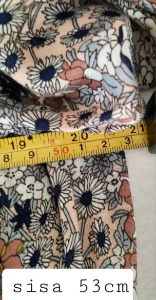 Vestido estampado floral mujer