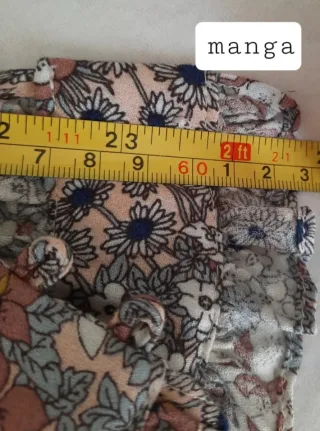 Vestido estampado floral mujer