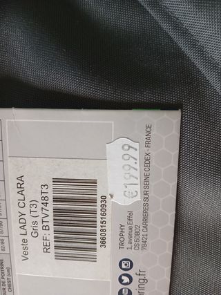 Chaqueta Moto Bering Chica Gris