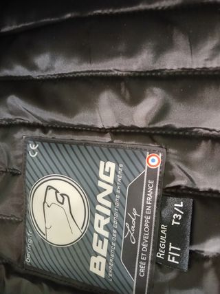 Chaqueta Moto Bering Chica Gris