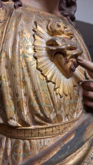 Sagrado Corazón de Jesús Estofado