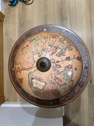 Mueble Bar Globo Terráqueo Estilo Vintage