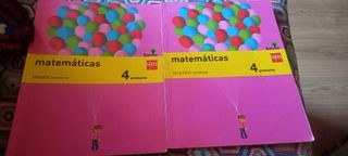 Libros matemáticas  4 de primaria  savia