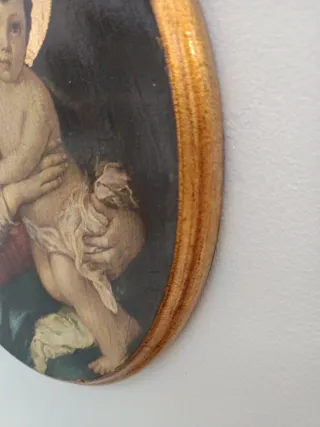 Madonna con Bambino, dipinto ovale