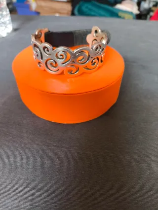 Pulsera Tous Plata y Piel
