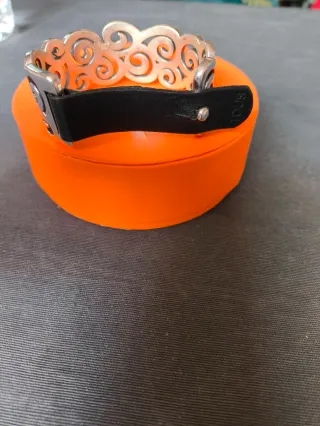 Pulsera Tous Plata y Piel