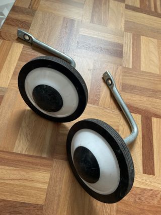 Ruedines bici niño poco uso