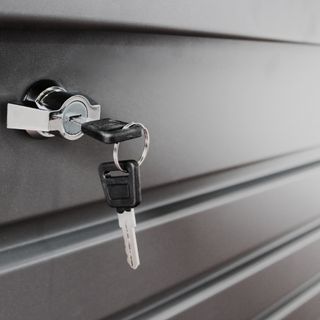 Baule da Giardino in Alluminio Antracite 130 cm