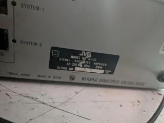 Amplificatore JVC A-X30 Stereo Integrato Vintage