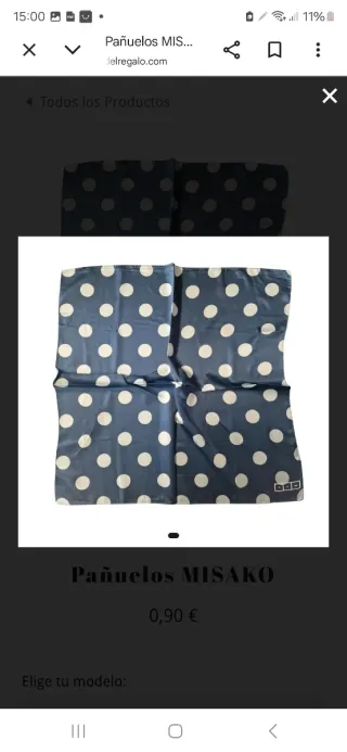 Lote Pañuelos Misako