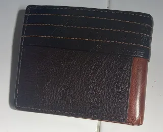 Billetera de Piel Genuina para Hombre