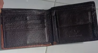 Billetera de Piel Genuina para Hombre