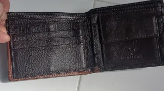 Billetera de Piel Genuina para Hombre