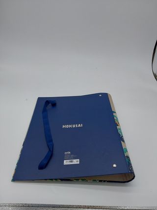 Grupo Erik Archivador 4 anillas Ola de Kanagawa - Carpeta A4 anillas tapa dura | Material escolar y papeleria Vuelta al Cole