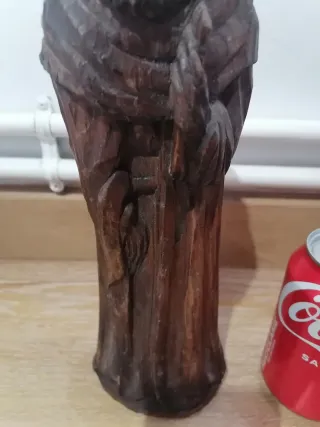Antigua Talla de Madera de Santo