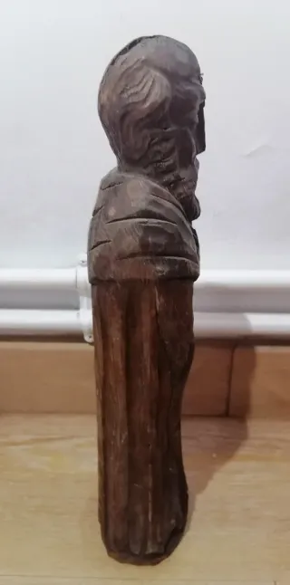Antigua Talla de Madera de Santo