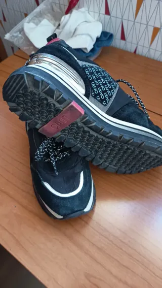 Zapatillas deportivas mujer negras y grises