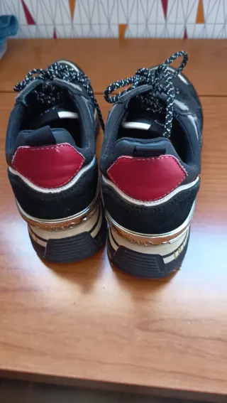 Zapatillas deportivas mujer negras y grises
