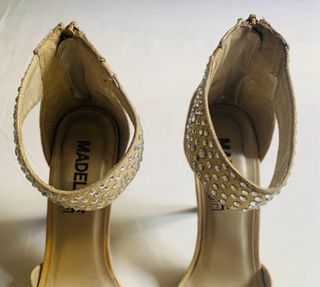 Sandalias Doradas Strass