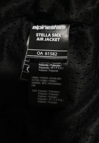 Chaqueta Moto mujer Alpinestars S-MX AIR