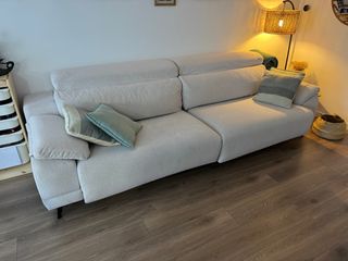 Sofá 4 plazas extensible