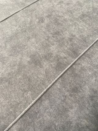 Sofá modular gris tela