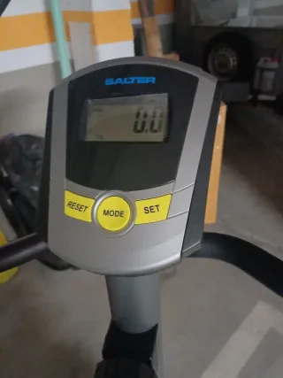 Bicicleta Estática EVER PT-0077 Salter Gris