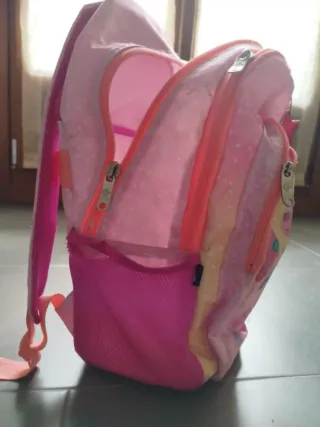 Mochila escolar infantil unicornios y estrellas