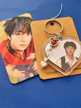 Llavero Jin BTS Corazón