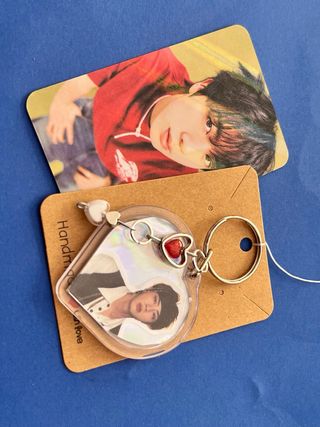 Llavero Jin BTS Corazón