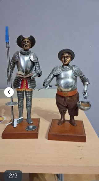 Figuras Don Quijote y Sancho Panza