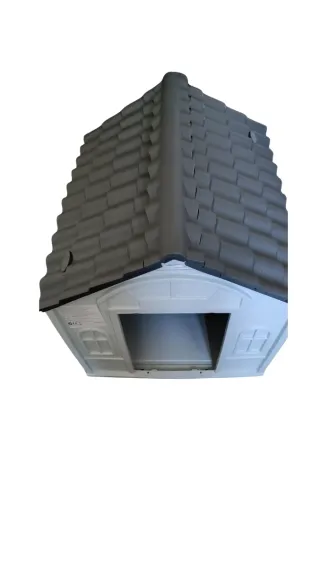 Casetta per cani impermeabile di plastica