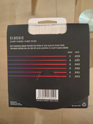 Cuerdas de Guitarra Havendi Classic y Acoustic