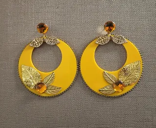 Pendientes flamenca aros