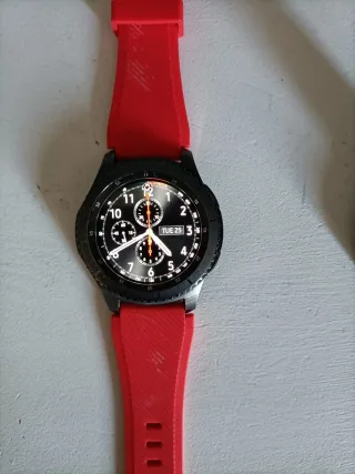 Samsung Gear S3 Frontier Smartwatch Negro/Rojo