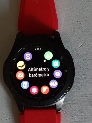 Samsung Gear S3 Frontier Smartwatch Negro/Rojo