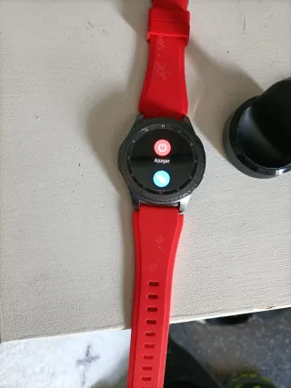Samsung Gear S3 Frontier Smartwatch Negro/Rojo