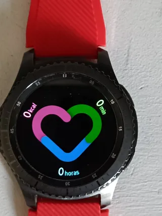 Samsung Gear S3 Frontier Smartwatch Negro/Rojo