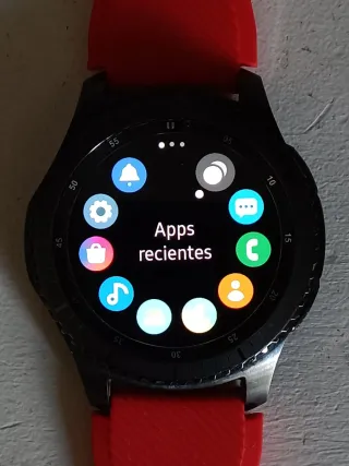Samsung Gear S3 Frontier Smartwatch Negro/Rojo