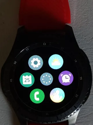 Samsung Gear S3 Frontier Smartwatch Negro/Rojo