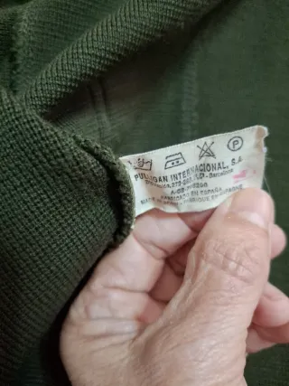 Chaqueta Pelliccia Hombre Verde Oliva