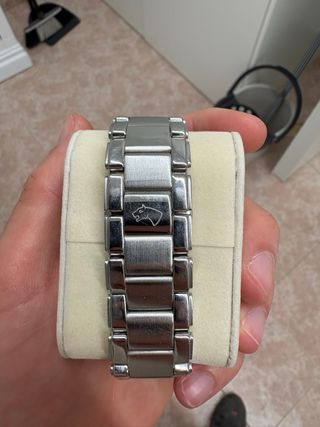 Reloj Jaguar Acero Cronógrafo Negro