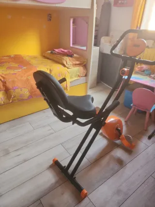 Cyclette richiudibile salvaspazio