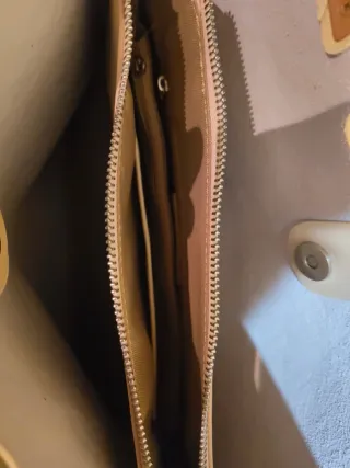 Bolso Tote Grande Trenzado Beige