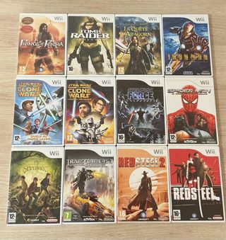 12 Juegos Wii y WiiU