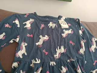Vestido unicornio talla 7/8