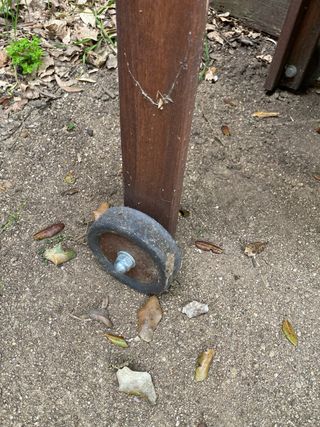 Mesa Bar Portátil Madera