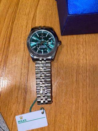 Reloj Rolex Sky-Dweller Verde