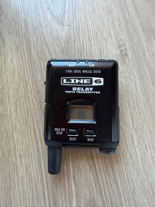 Sistema Inalambrico guitarra bajo Line 6 Relay G55